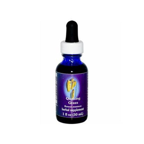 Quaking Grass Herbal Supplement Dropper By Flower Essence - 1 Oz